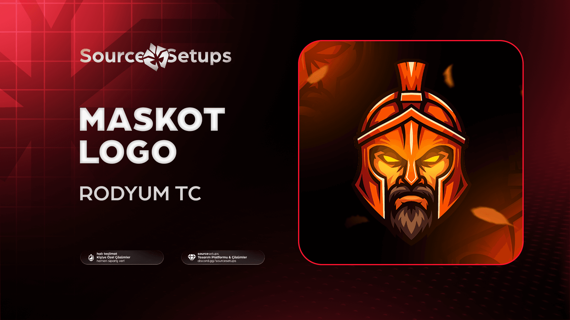 🌴・Rodyum TC ・Maskot Logo Tasarımı