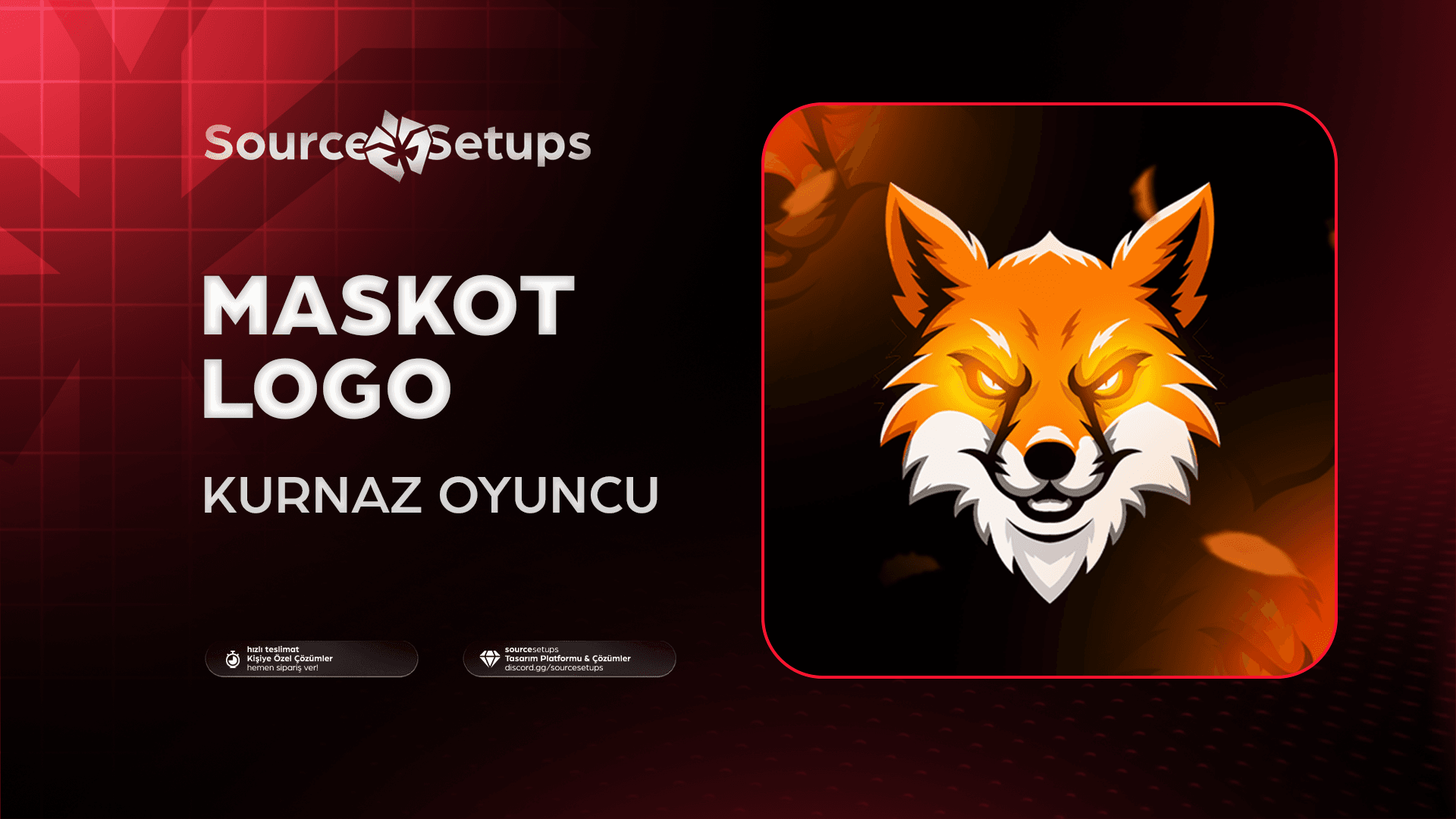 🌴・Kurnaz Oyuncu ・Maskot Logo Tasarımı
