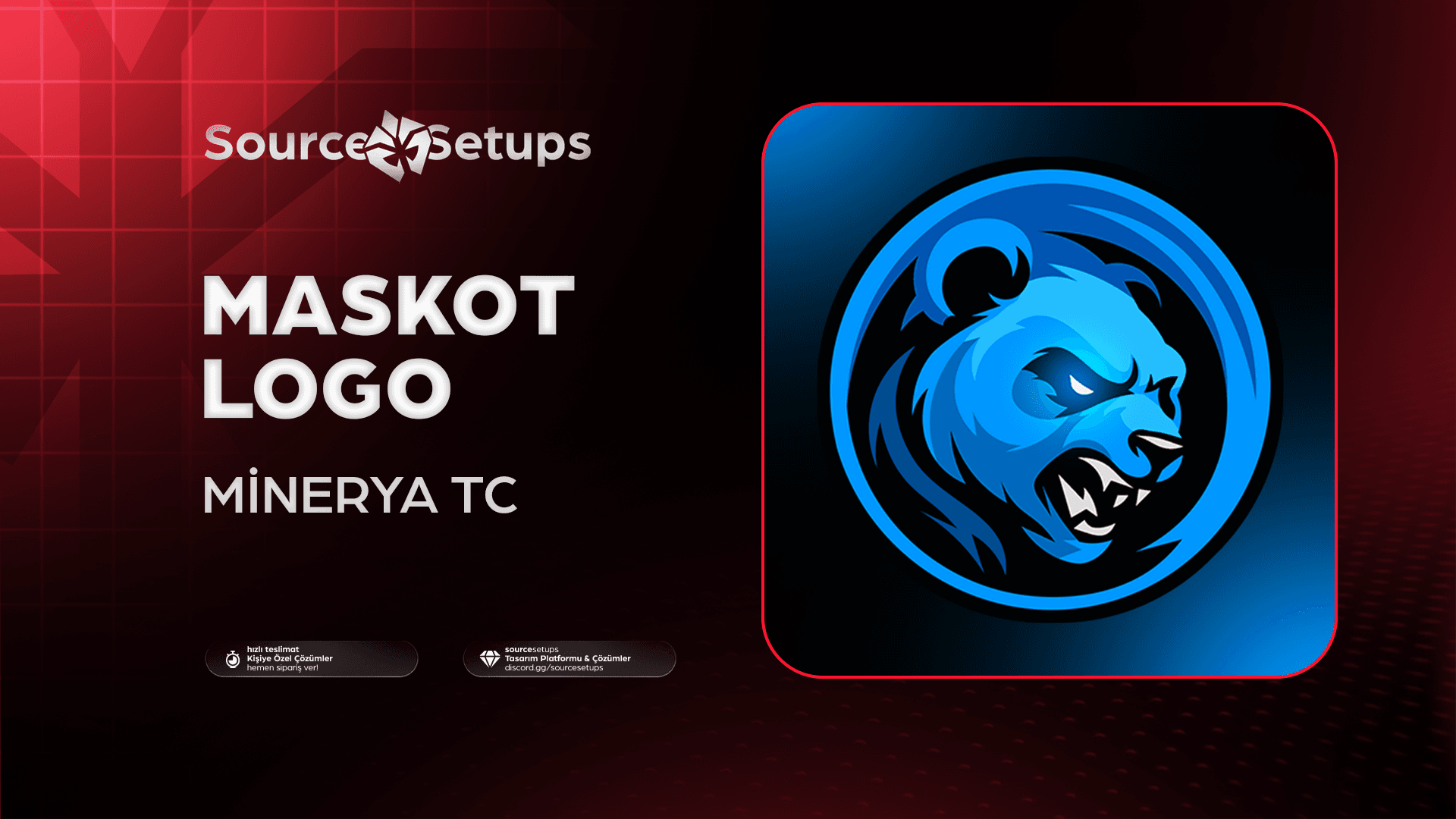 🌴・Minerya TC ・Maskot Logo Tasarımı