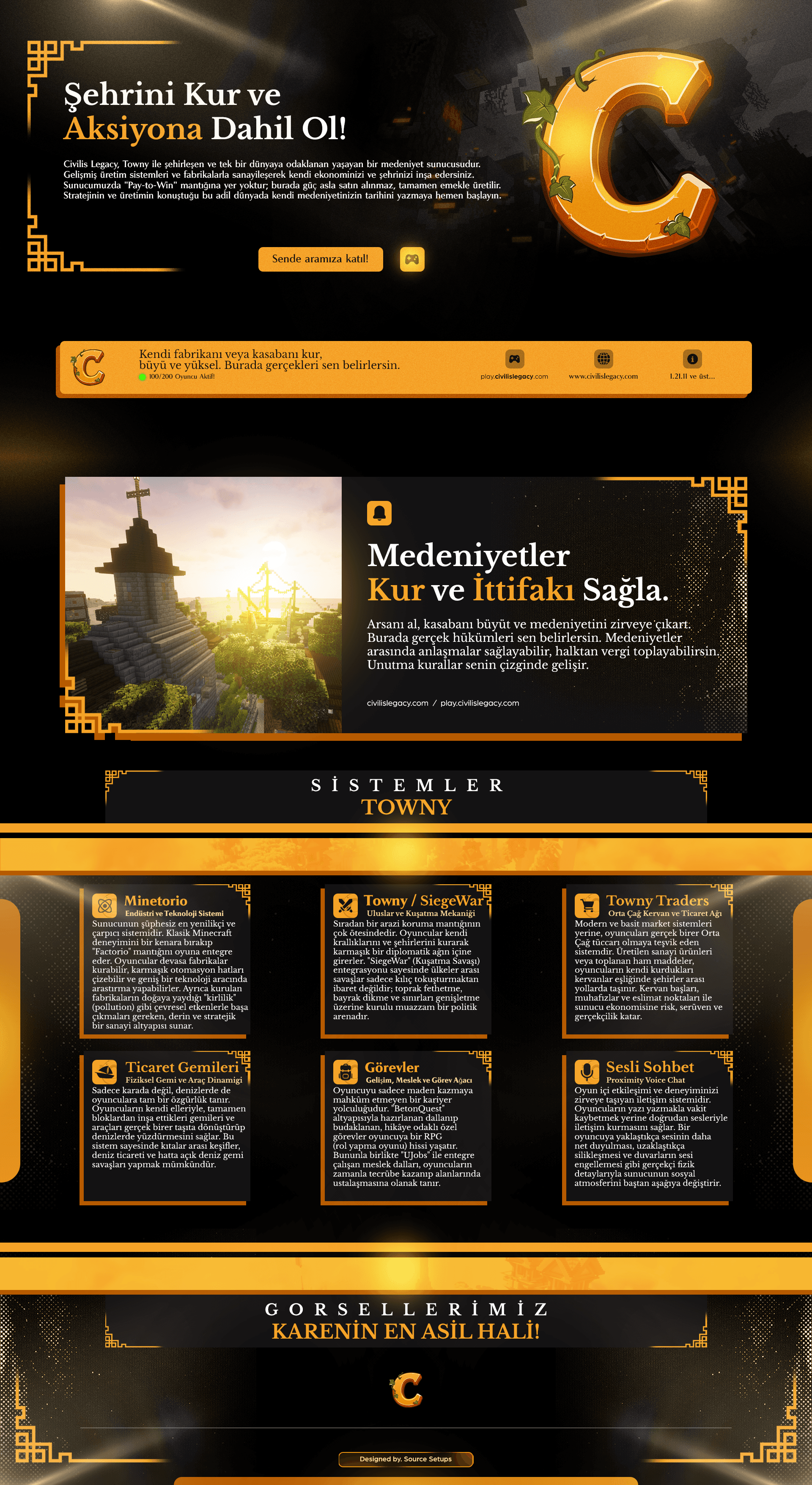 🌴・Civilis Legacy・Konu Tasarımı