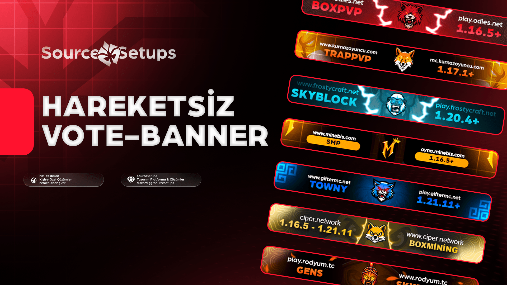 Vote-Banner Tasarımları