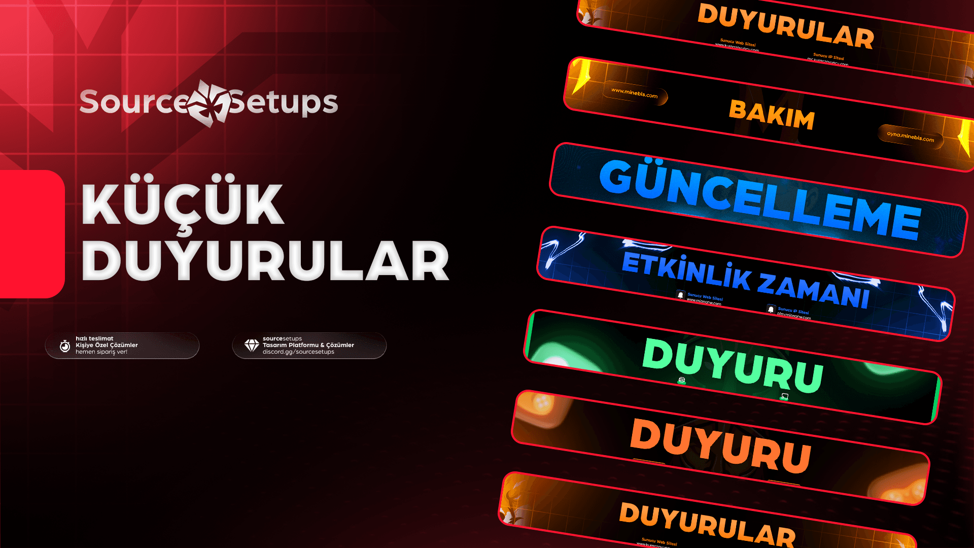 Küçük Duyuru Tasarımları