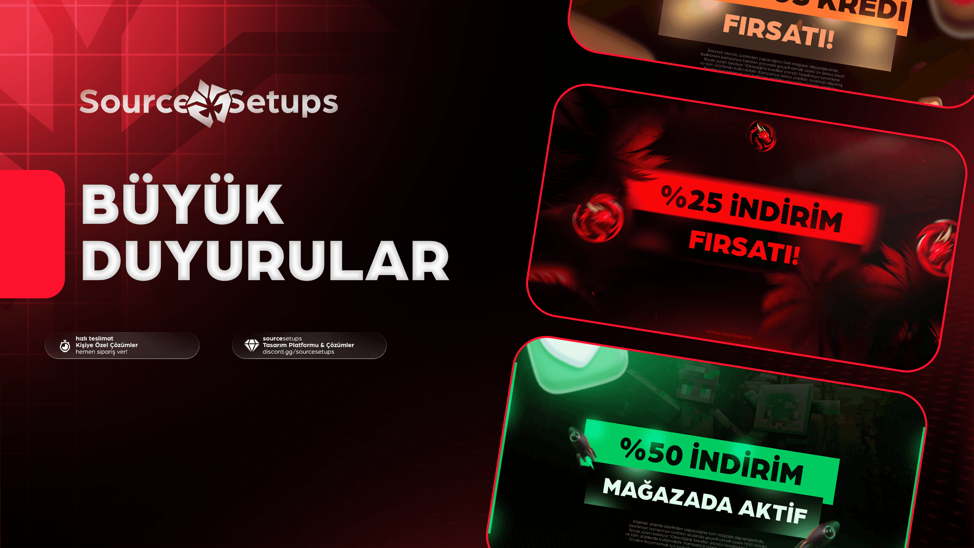 Büyük Duyuru Tasarımları